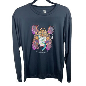 Tokyo auto salon 2020 long sleeve shirt skeleton and tire design women’s large